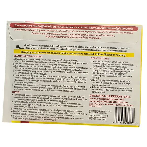 Aunt Martha's Clancy the Clown Iron-on Transfer Pattern #3878 Embroidery Design - Picture 2 of 2